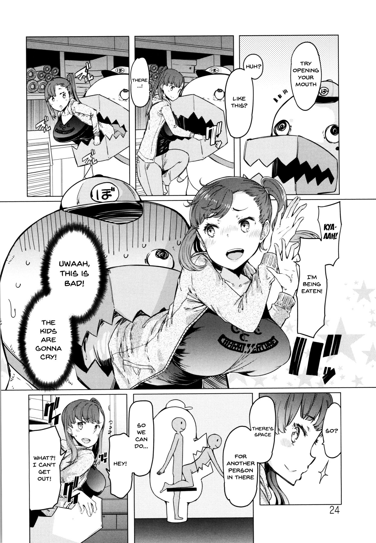 Hentai Manga Comic-These Housewives Are Too Lewd I Can't Help It!-Chapter 2-2